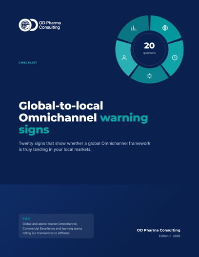 Cover of Global-to-local Omnichannel warning signs