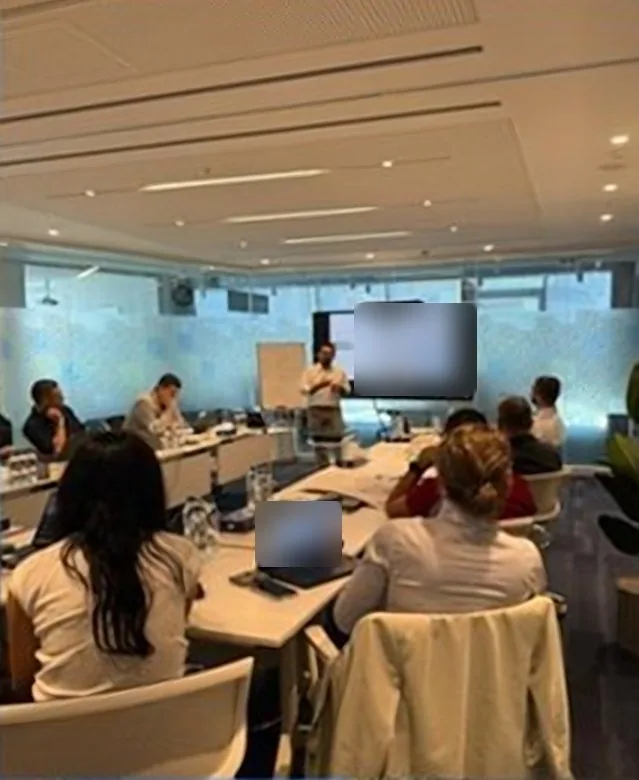 Planning workshop with brand teams